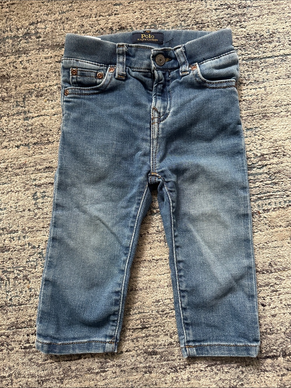Polo by Ralph Lauren Toddler Light Blue Stretch Denim Jeans